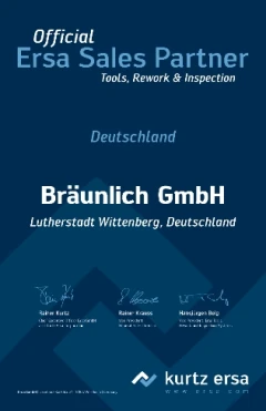Offizieller ERSA Sales Partner in Deutschland