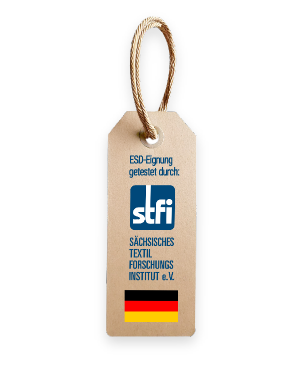 STFI-geprüfte Arbeitsplatzbekleidung