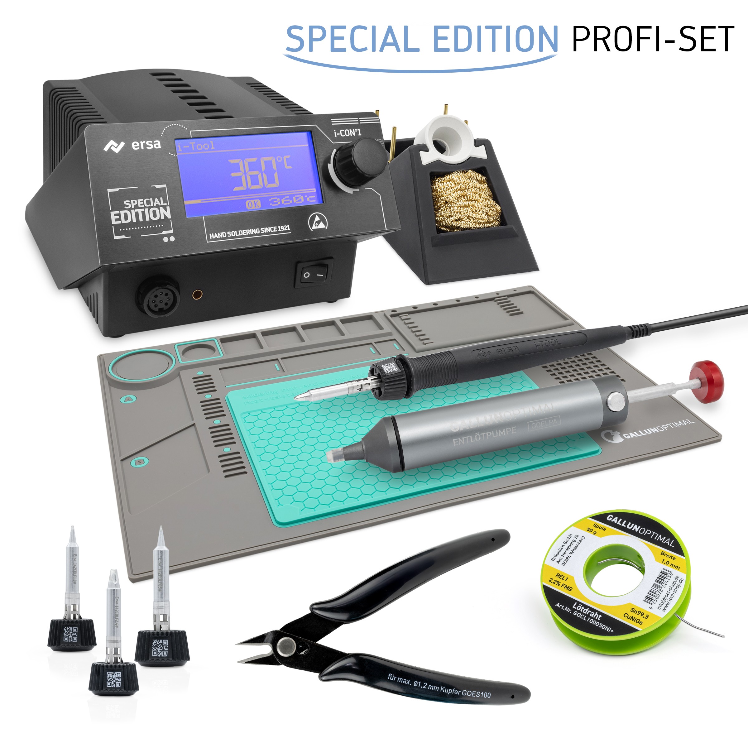 ERSA i-CON1 MK2 ESD Profi-Lötstation, Special Edition