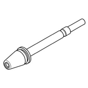 ERSA desoldering tip for X-Tool, inner diameter 2.3 mm, outer diameter 4.8 mm, nickel-plated