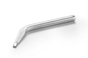 ERSA ERSADUR soldering tip for ERSA 30 S, angled, chisel-shaped, 3.1 mm