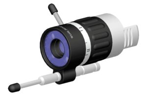 80x macro zoom lens with LED for mobile scope