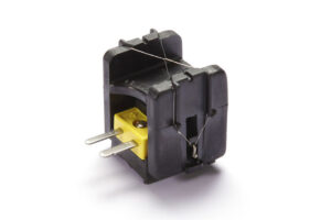 ERSA sensor head with sensor wire for temperature measuring device