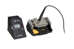 ERSA i-CON NANO MK2 Profi-Deal mit extra Ablageständer 0A58 elektronisch geregelte Lötstation 80W mit Standby, antistatisch