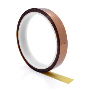 Polyimid Klebeband, Sillikonkleber, -269 °C bis +400°C, 33 Meter, Breite 15mm