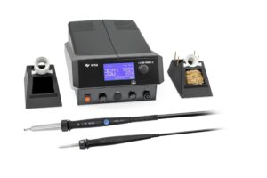 VARIO2 MK2, ESD 2 Kanal Löt-& Heissluftstation mit i-TOOL 150W & AIR-TOOL 200W, Auto-Standby