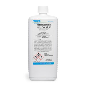 GALLUNOPTIMAL cable flux ISO-Flux resinous for cables and coils, weakly activated, REL0, halogen-free < 0.01 %, 1 L bottle