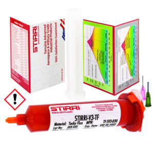 STIRRI-V3-TF Rework Flux no clean 30 g, UV-Tracer