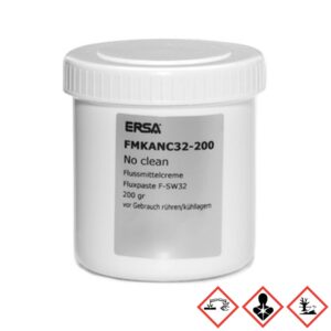 ERSA Flux Cream NC5070 No-Clean F-SW32, DIN 8511, 200 ml can